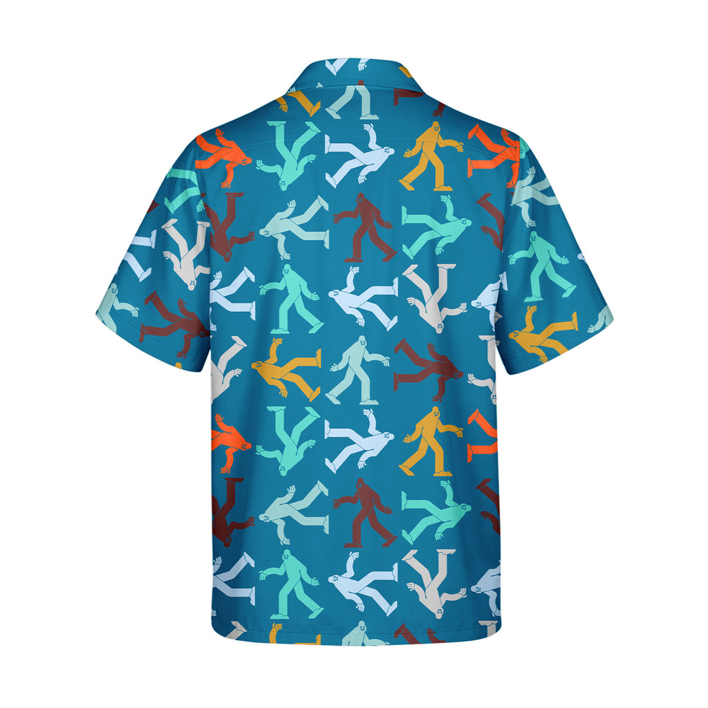 Bigfoot Sasquatch - Golf Hawaiian Shirt