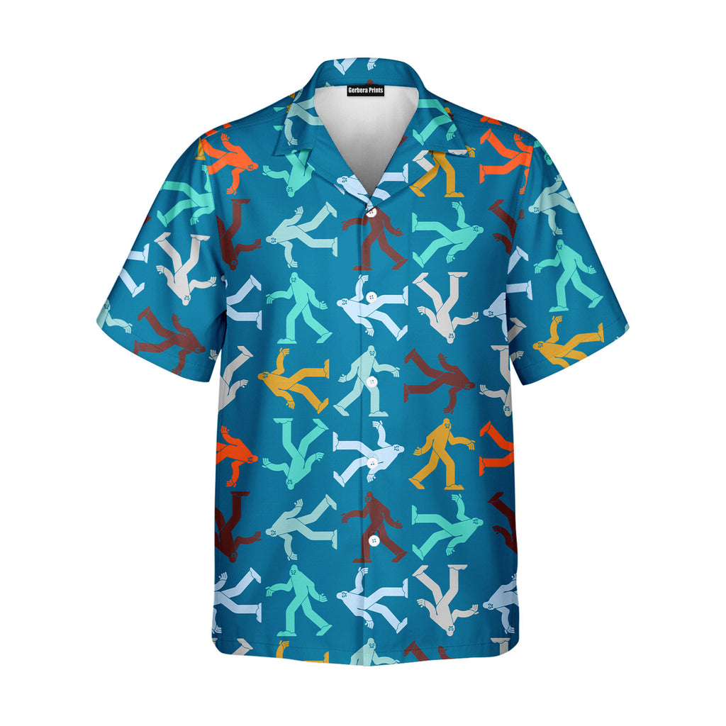 Bigfoot Sasquatch - Golf Hawaiian Shirt