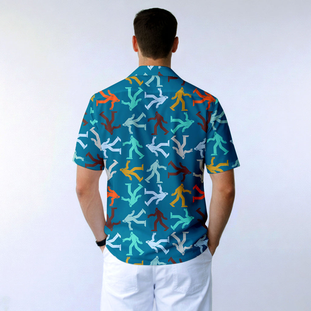 Bigfoot Sasquatch - Golf Hawaiian Shirt