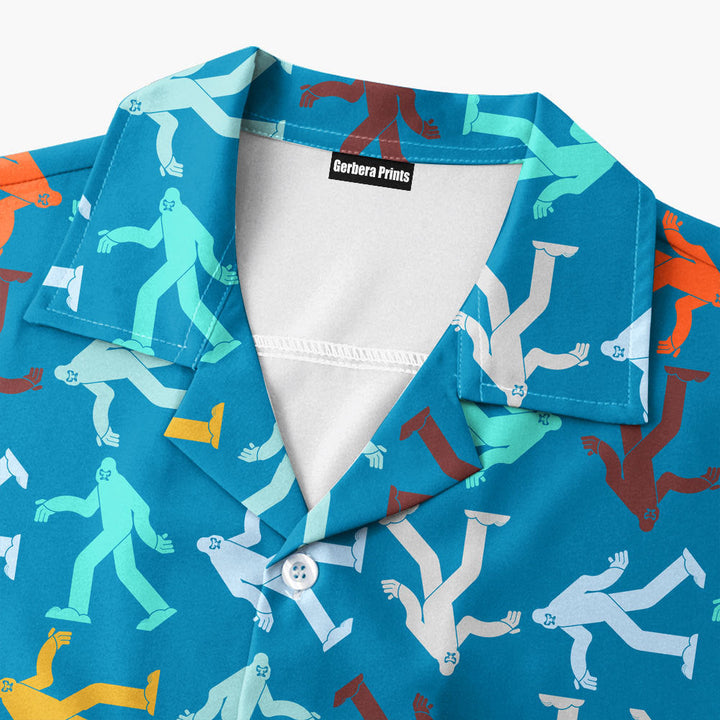 Bigfoot Sasquatch Funny Hawaiian Shirt