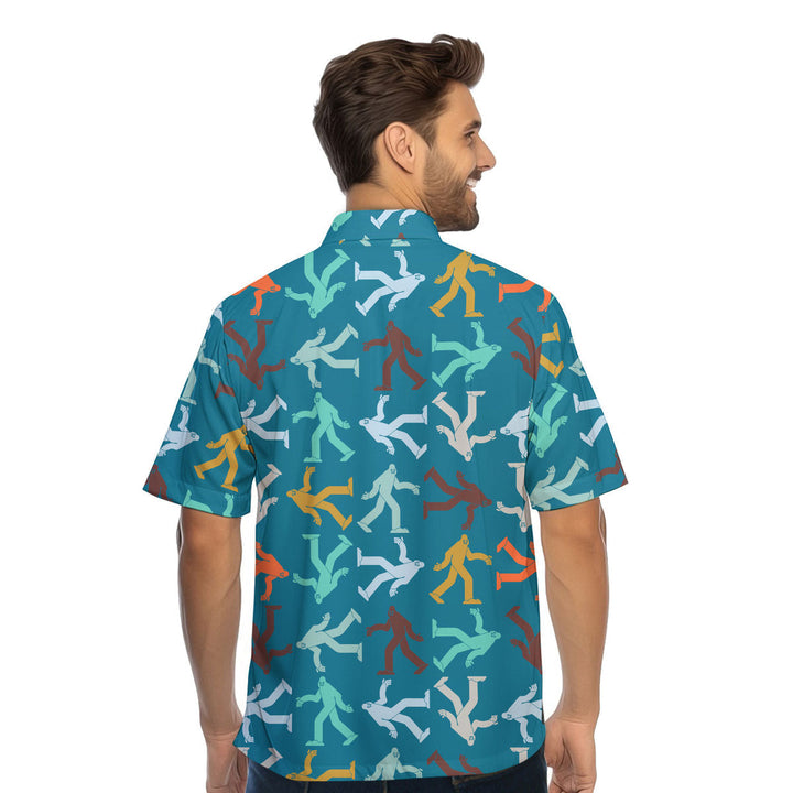 Bigfoot Sasquatch Funny Hawaiian Shirt
