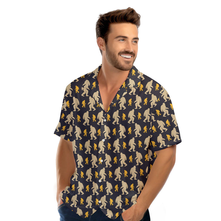 Bigfoot Sasquatch Funny Hawaiian Shirt