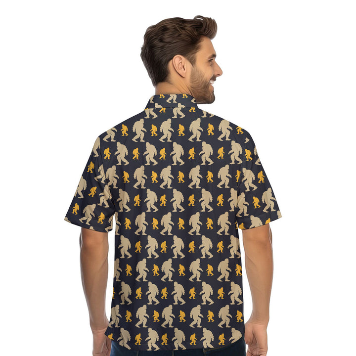 Bigfoot Sasquatch Funny Hawaiian Shirt