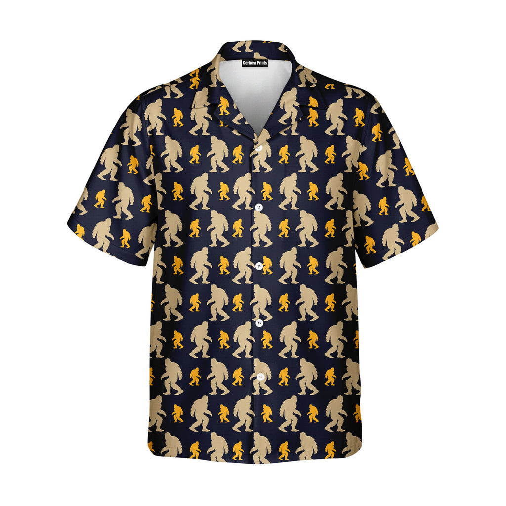 Bigfoot Sasquatch - Golf Hawaiian Shirt