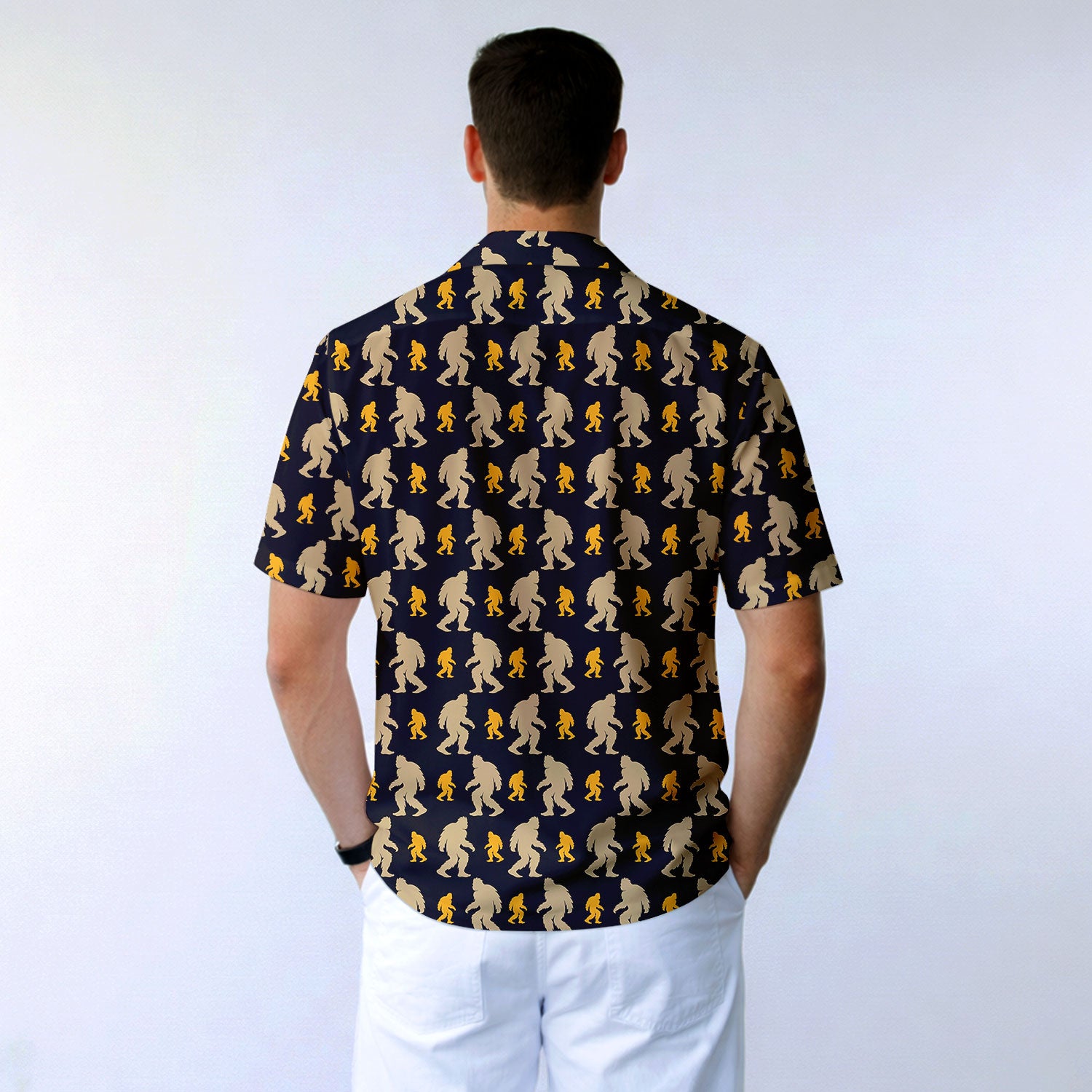 Bigfoot Sasquatch - Golf Hawaiian Shirt