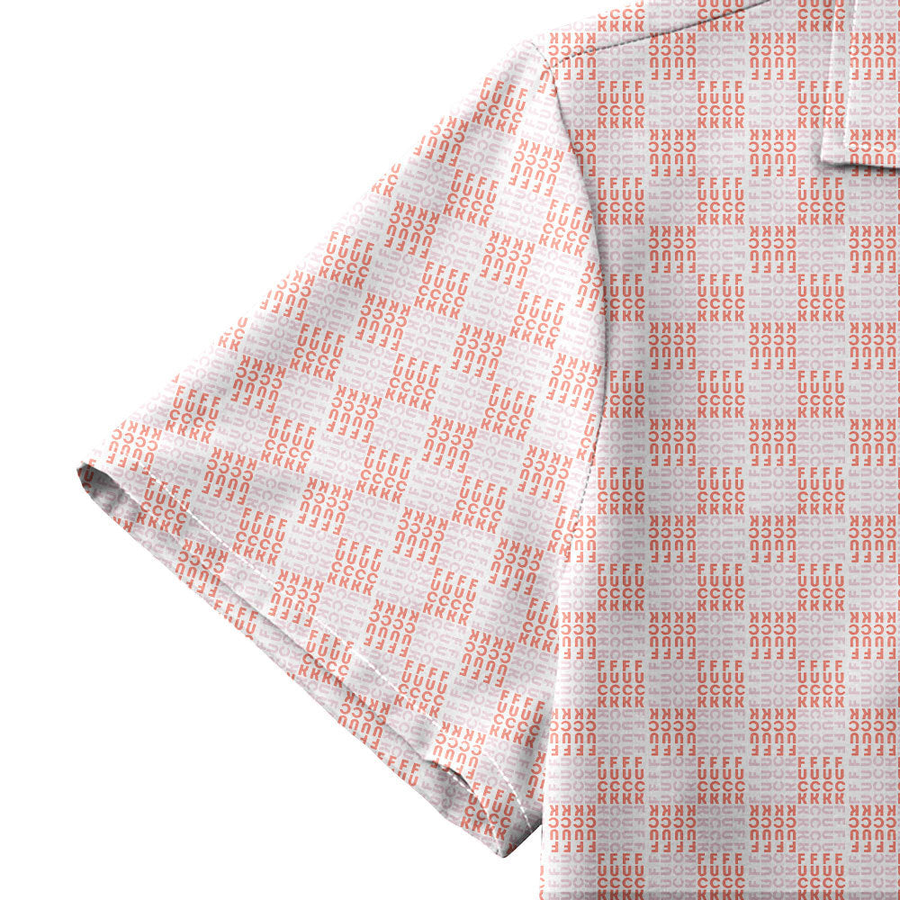 Funny F#@K Pink - Funny Golf Hawaiian Shirt-Hawaiian Shirt-Gerbera Prints