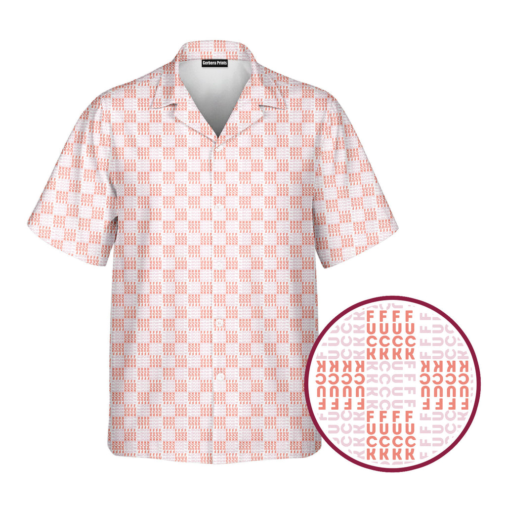 Funny F#@K Pink - Funny Golf Hawaiian Shirt-Hawaiian Shirt-Gerbera Prints