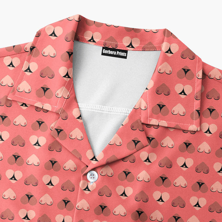 Heart Hip - Funny Golf Hawaiian Shirt