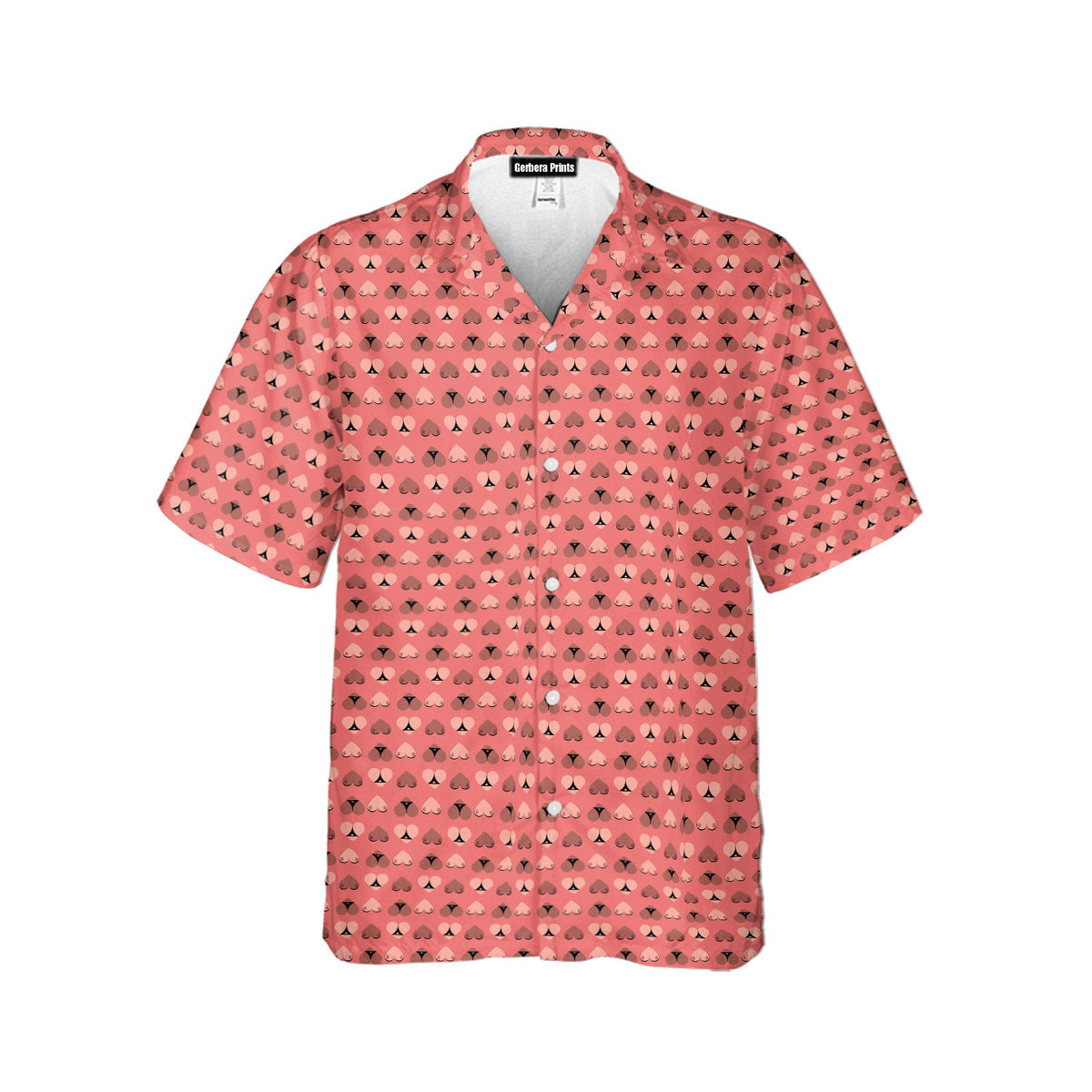 Heart Hip - Funny Golf Hawaiian Shirt