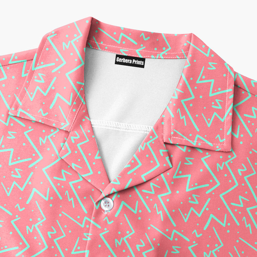 Zaggin' Pink Funny Hawaiian Shirt