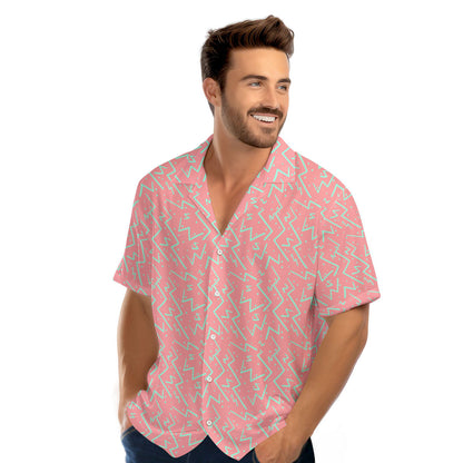 Zaggin' Pink Funny Hawaiian Shirt