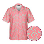 Zaggin' Pink - Golf Hawaiian Shirt