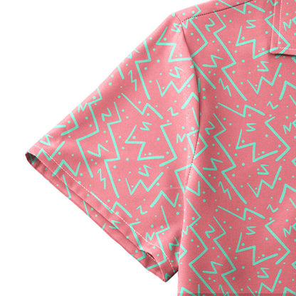 Zaggin' Pink Funny Hawaiian Shirt