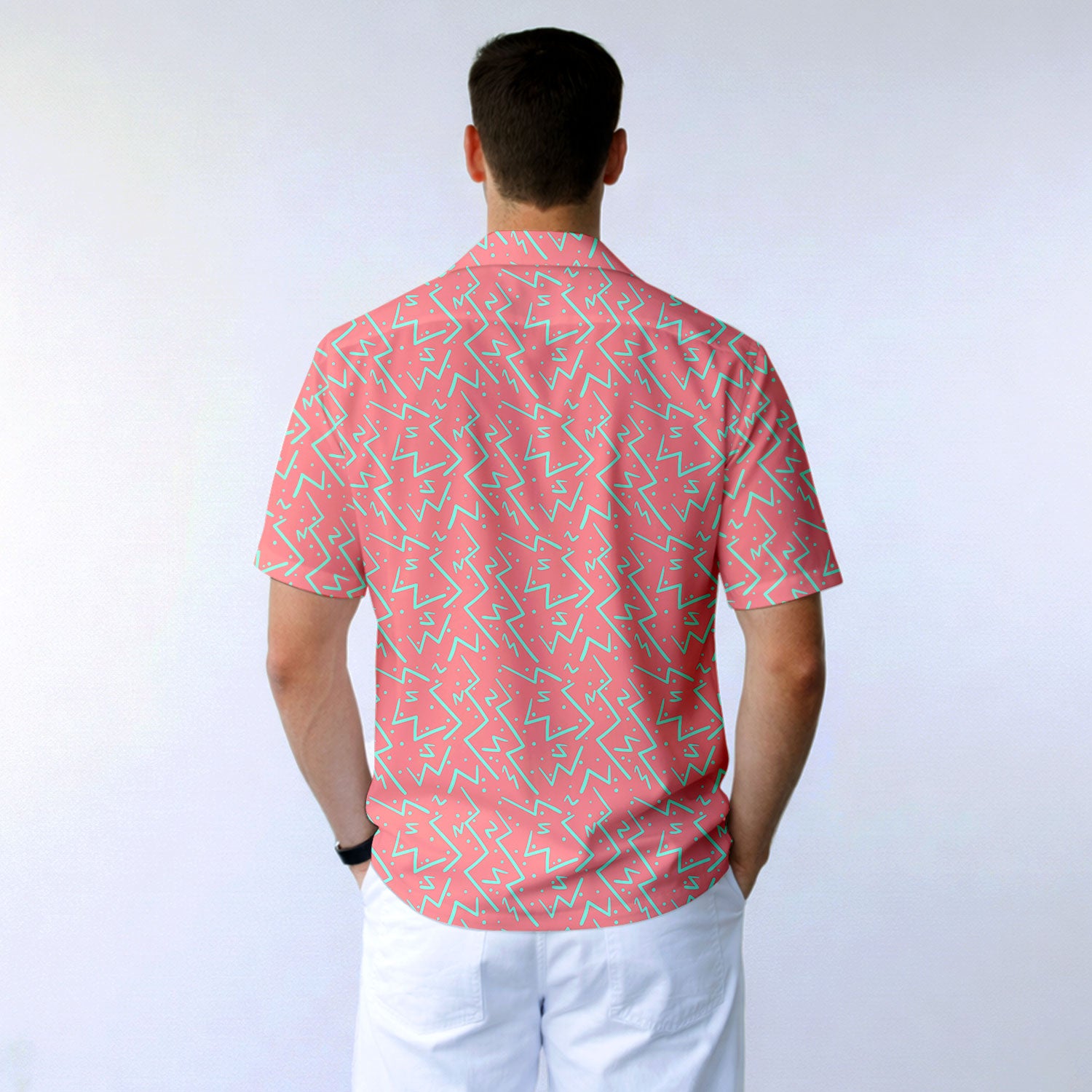 Zaggin' Pink - Golf Hawaiian Shirt