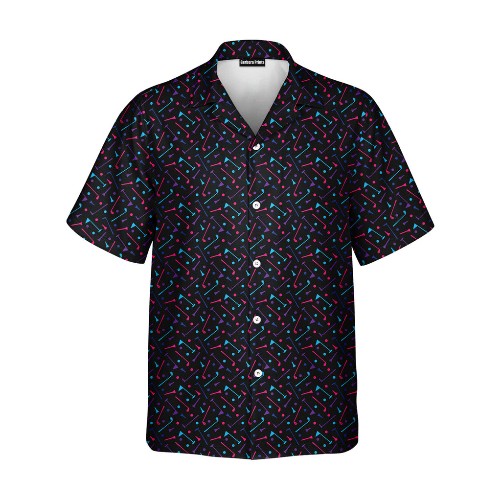 Dings Golf - Golf Hawaiian Shirt-Hawaiian Shirt-Gerbera Prints