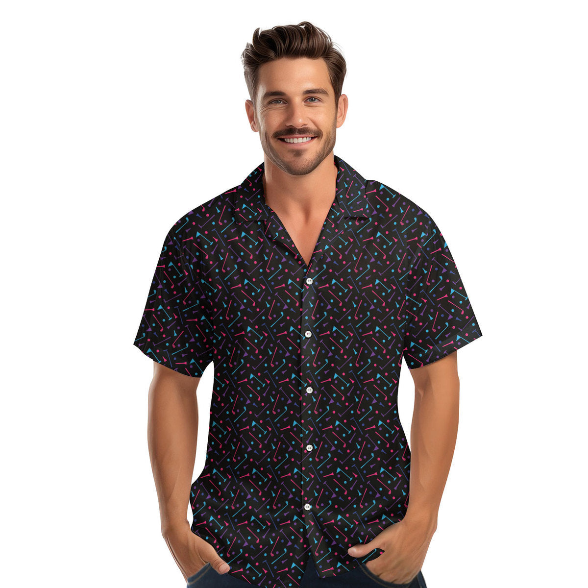 Dings Golf Funny Hawaiian Shirt 