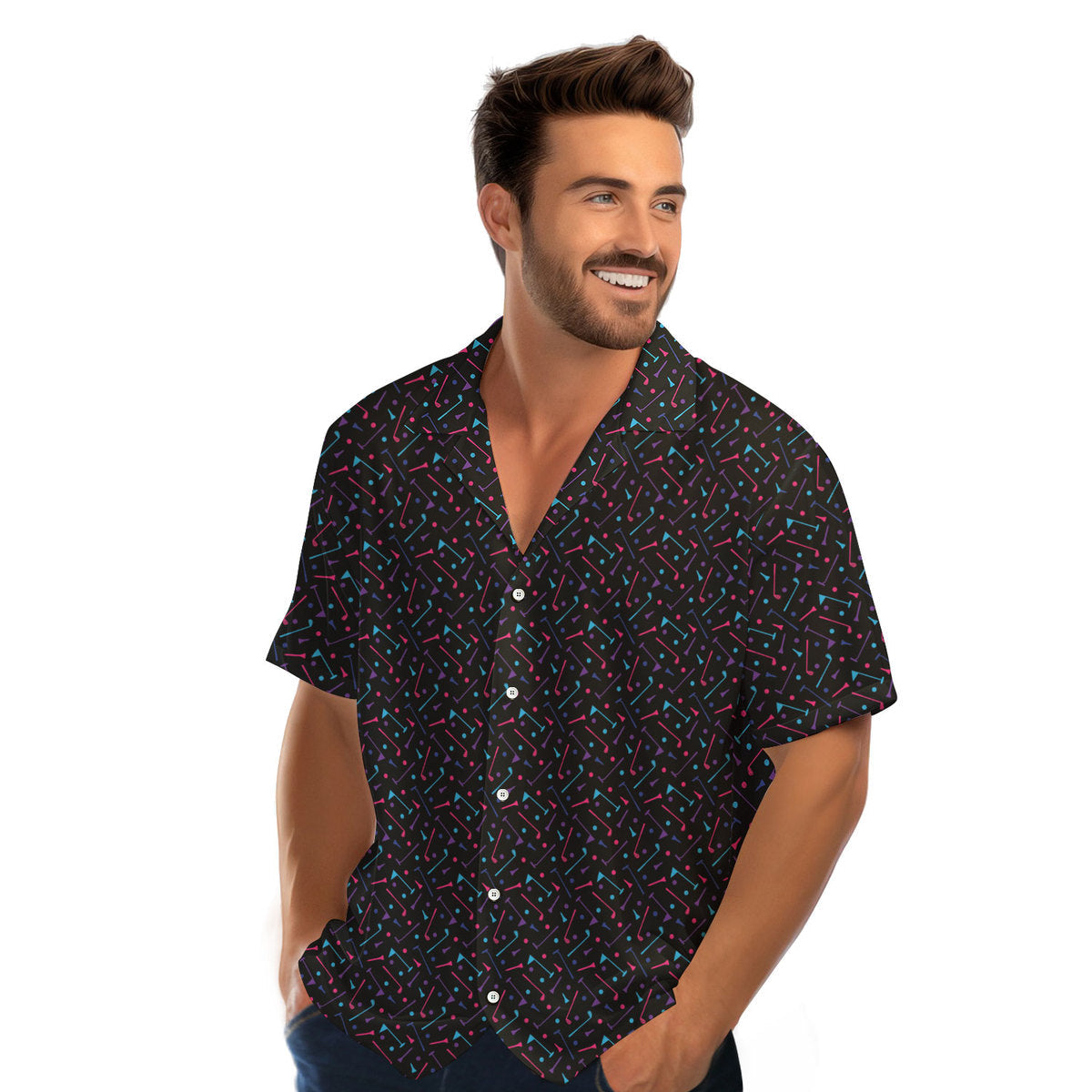 Dings Golf Funny Hawaiian Shirt 