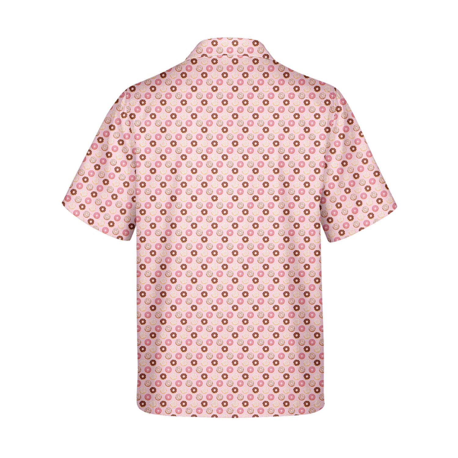 19th Hole Donut Give A Putt Players Gear - Golf Hawaiian Shirt-Hawaiian Shirt-Gerbera Prints