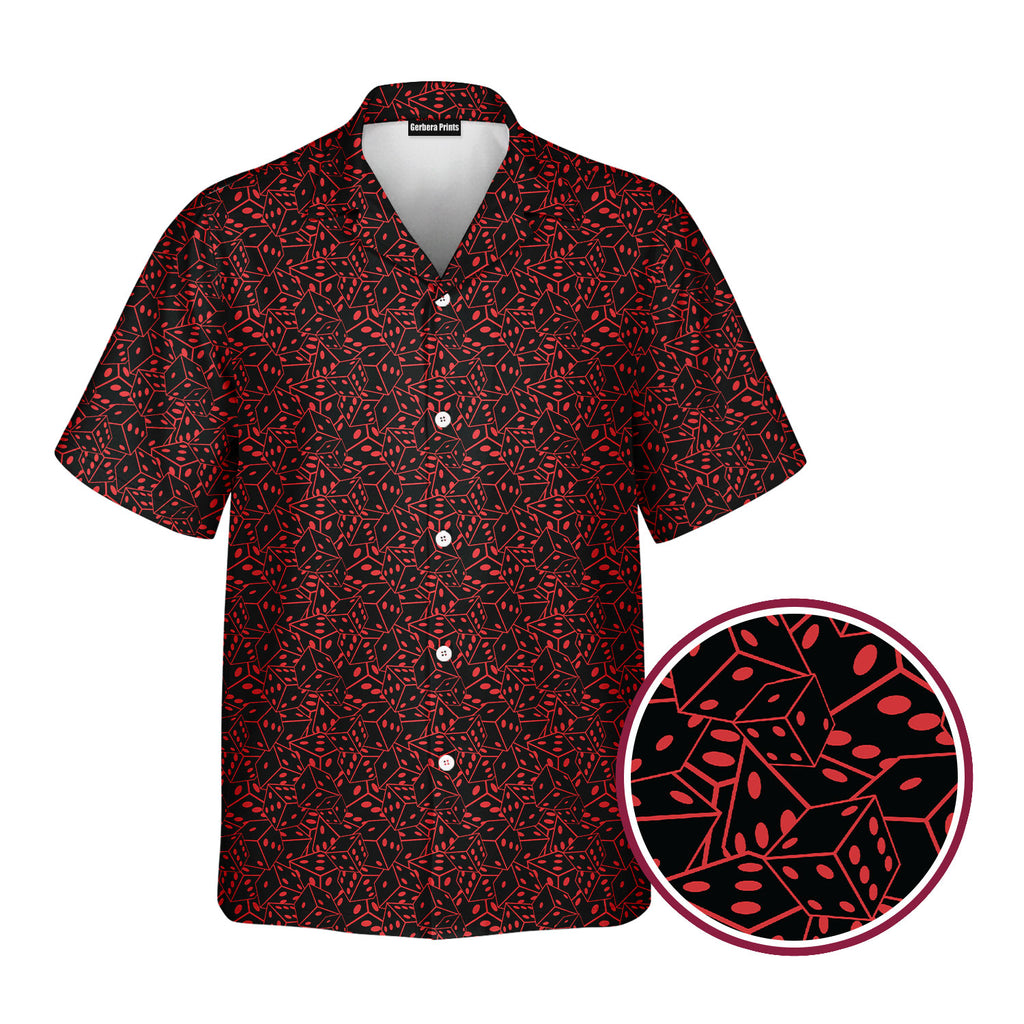19th Hole Roll The Dice - Golf Hawaiian Shirt-Hawaiian Shirt-Gerbera Prints