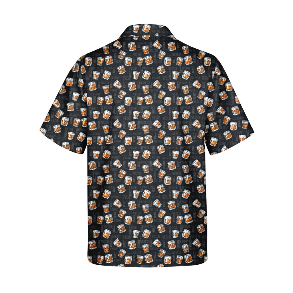 19th Hole Whiskey Glasses - Golf Hawaiian Shirt-Hawaiian Shirt-Gerbera Prints