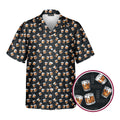 19th Hole Whiskey Glasses - Golf Hawaiian Shirt-Hawaiian Shirt-Gerbera Prints