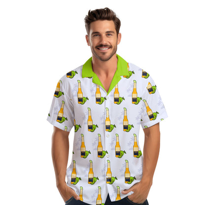 19th Hole Beer O'Clock Somewhere - Golf Hawaiian Shirt 