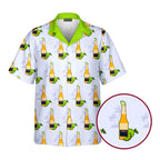 19th Hole Beer O'Clock Somewhere - Golf Hawaiian Shirt-Hawaiian Shirt-Gerbera Prints
