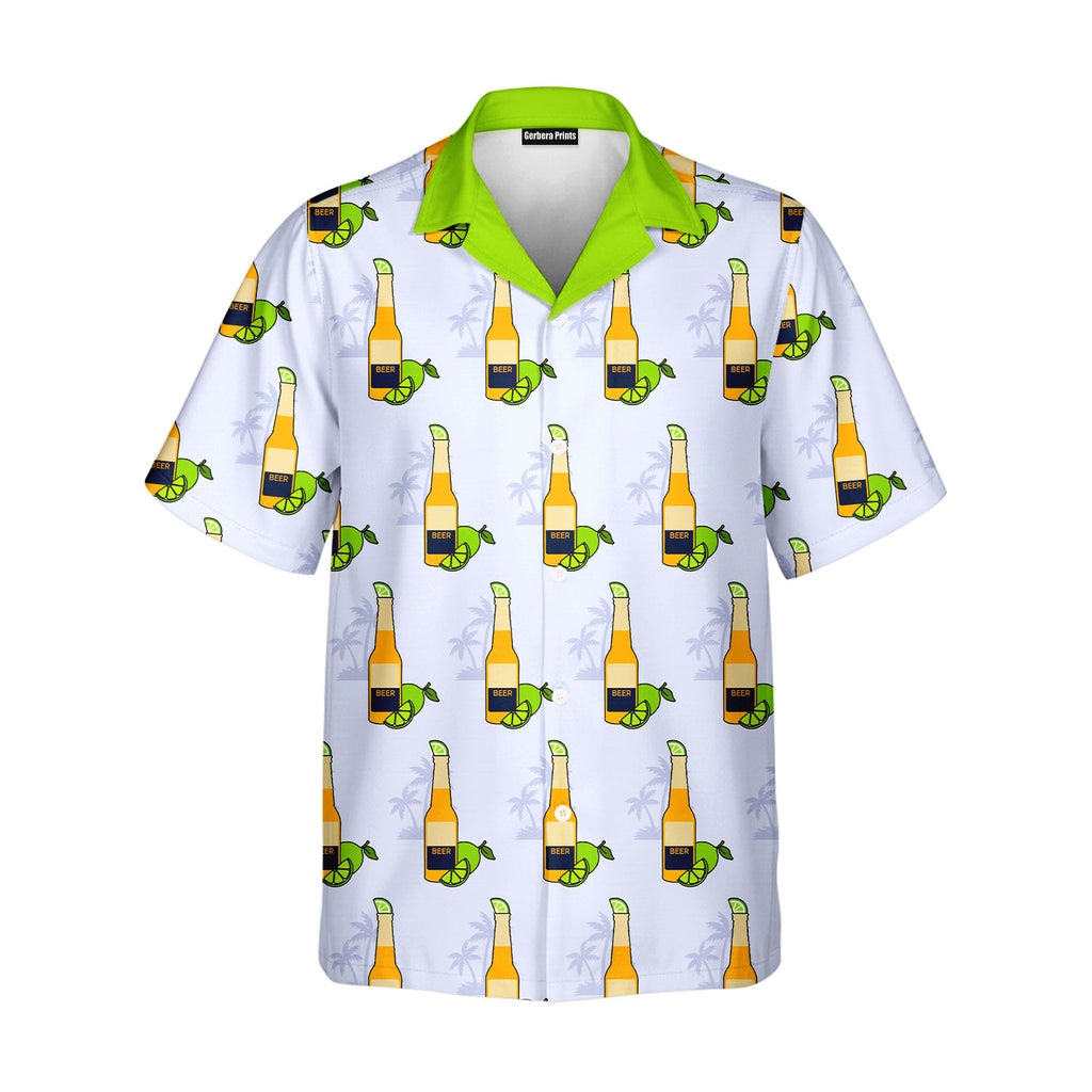 19th Hole Beer O'Clock Somewhere - Golf Hawaiian Shirt-Hawaiian Shirt-Gerbera Prints