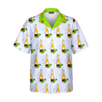 19th Hole Beer O'Clock Somewhere - Golf Hawaiian Shirt-Hawaiian Shirt-Gerbera Prints