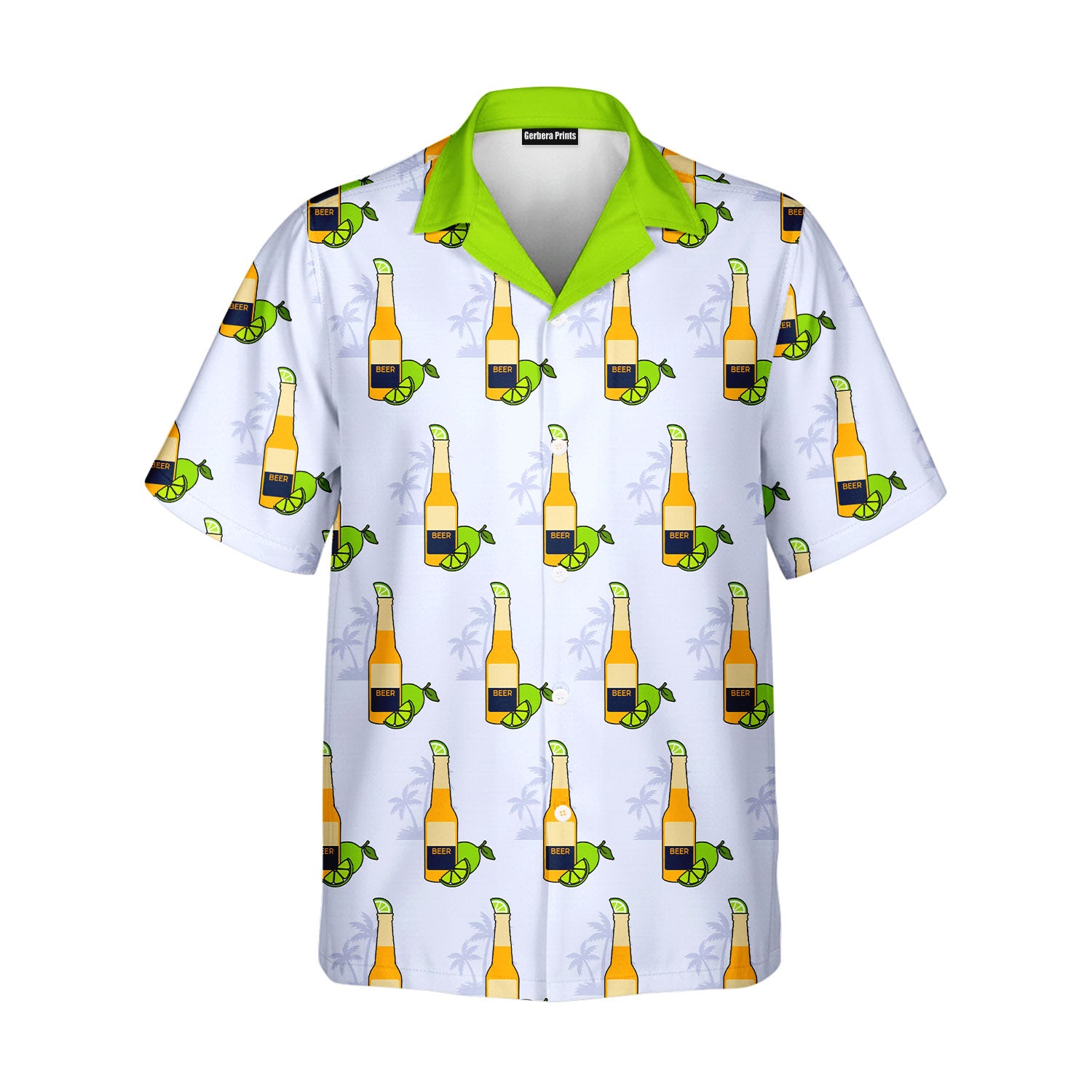 19th Hole Beer O'Clock Somewhere - Golf Hawaiian Shirt-Hawaiian Shirt-Gerbera Prints