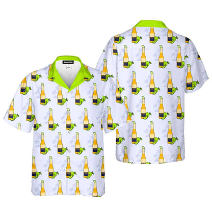 19th Hole Beer O'Clock Somewhere - Golf Hawaiian Shirt 