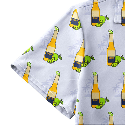 19th Hole Beer O'Clock Somewhere - Golf Hawaiian Shirt 