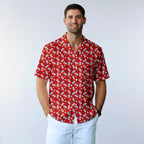 Outatime Back to The Future - Golf Hawaiian Shirt-Hawaiian Shirt-Gerbera Prints