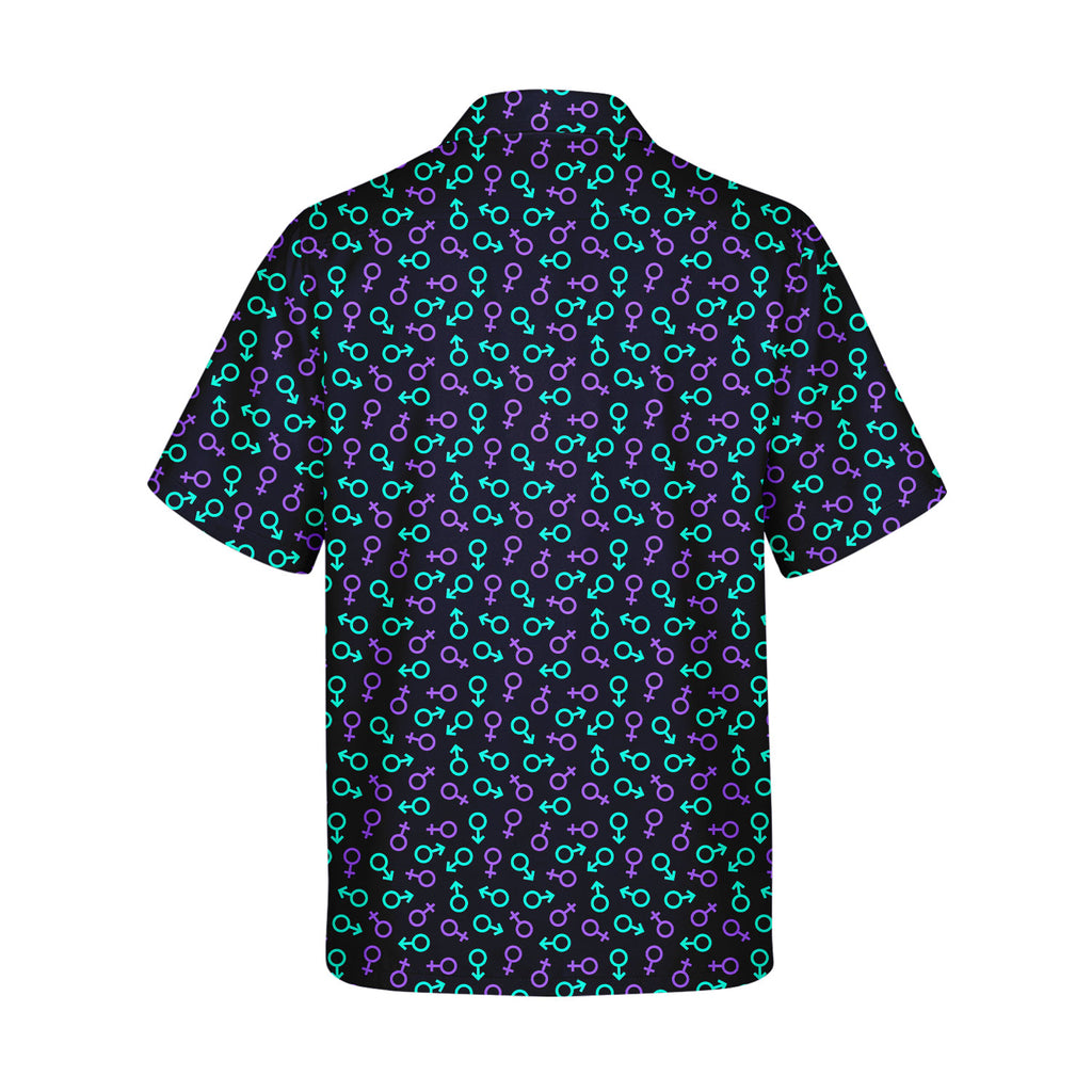 Gender Neon - Funny Golf Hawaiian Shirt-Hawaiian Shirt-Gerbera Prints