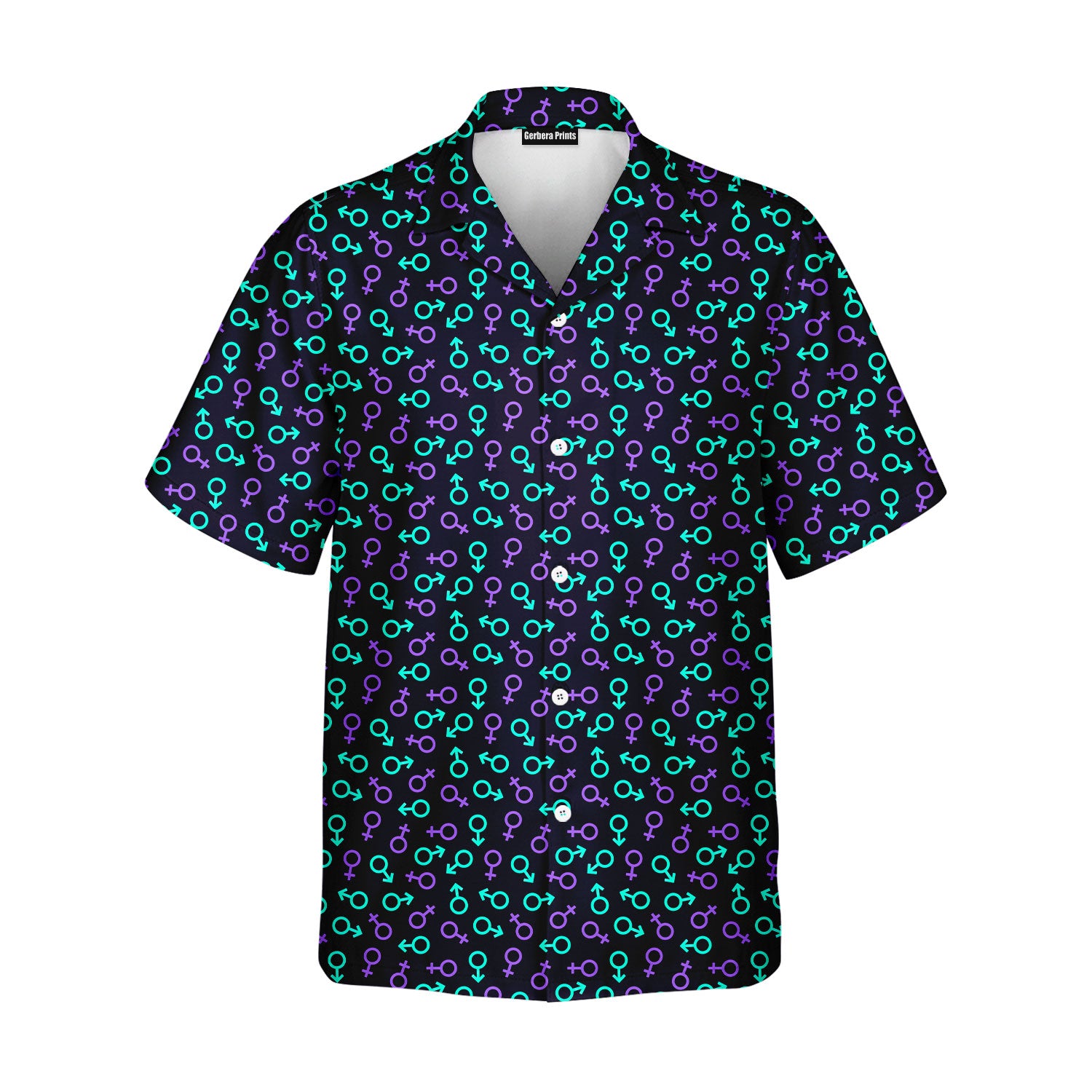 Gender Neon - Funny Golf Hawaiian Shirt-Hawaiian Shirt-Gerbera Prints