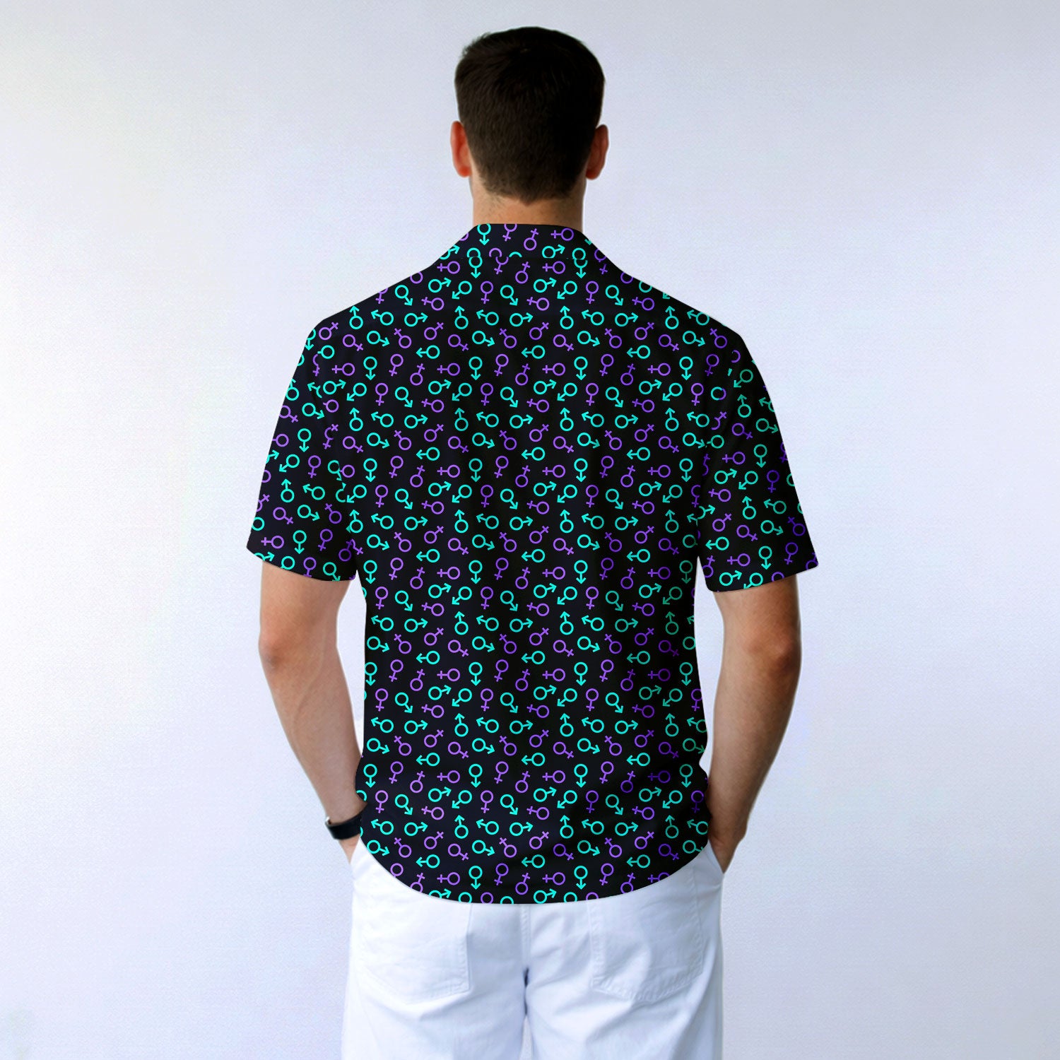 Gender Neon - Funny Golf Hawaiian Shirt-Hawaiian Shirt-Gerbera Prints