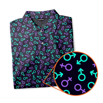 Gender Neon - Funny Golf Polo