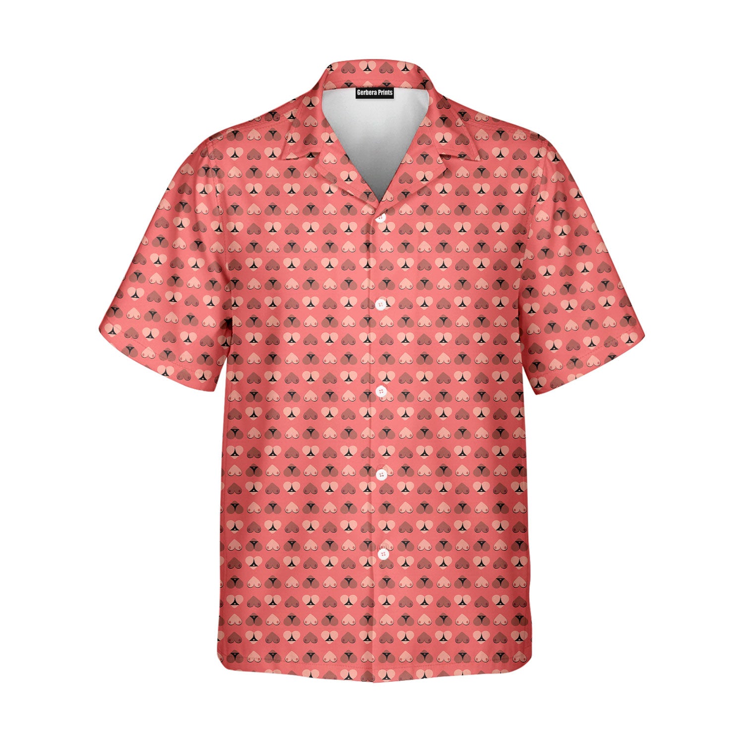 Heart Hip - Funny Golf Hawaiian Shirt-Hawaiian Shirt-Gerbera Prints