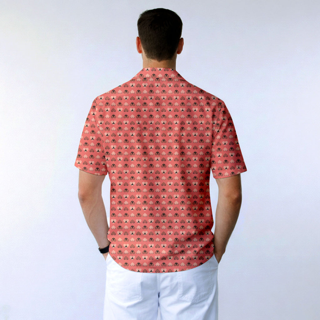 Heart Hip - Funny Golf Hawaiian Shirt-Hawaiian Shirt-Gerbera Prints