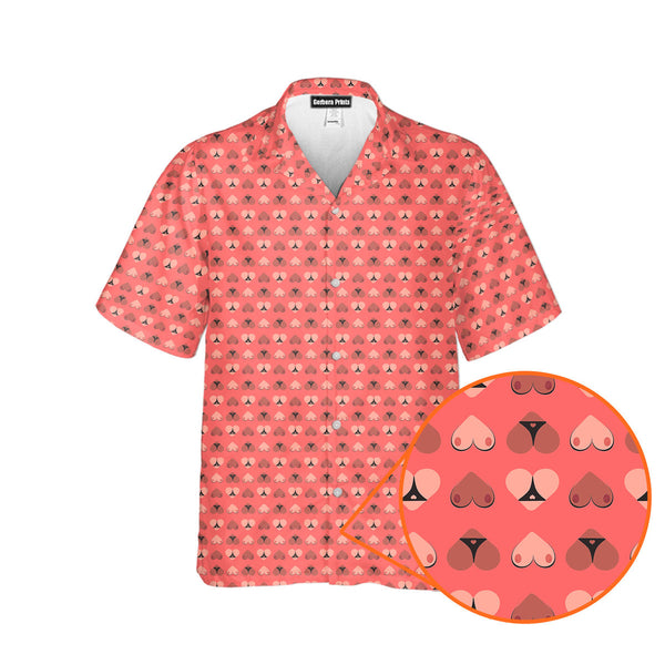 Heart Hip - Funny Golf Hawaiian Shirt