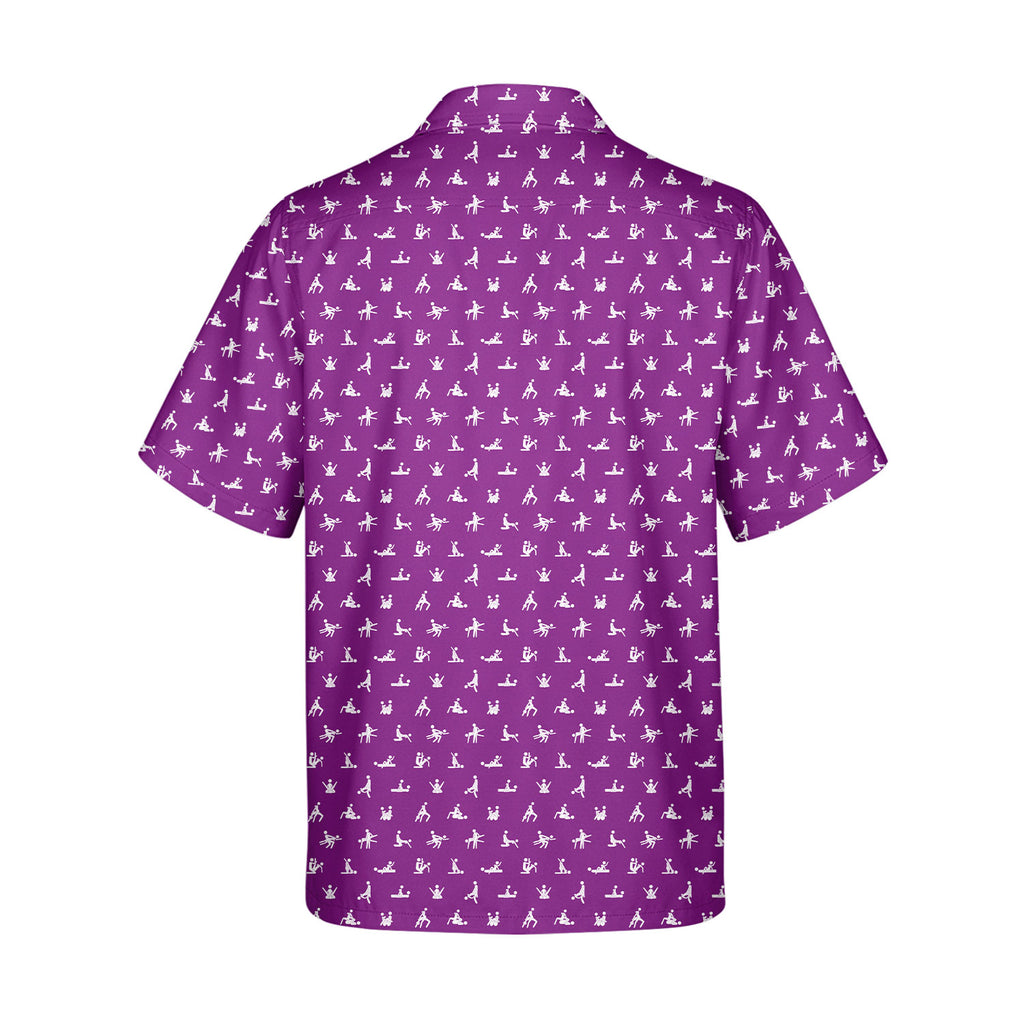 Stick Figure - Funny Golf Hawaiian Shirt