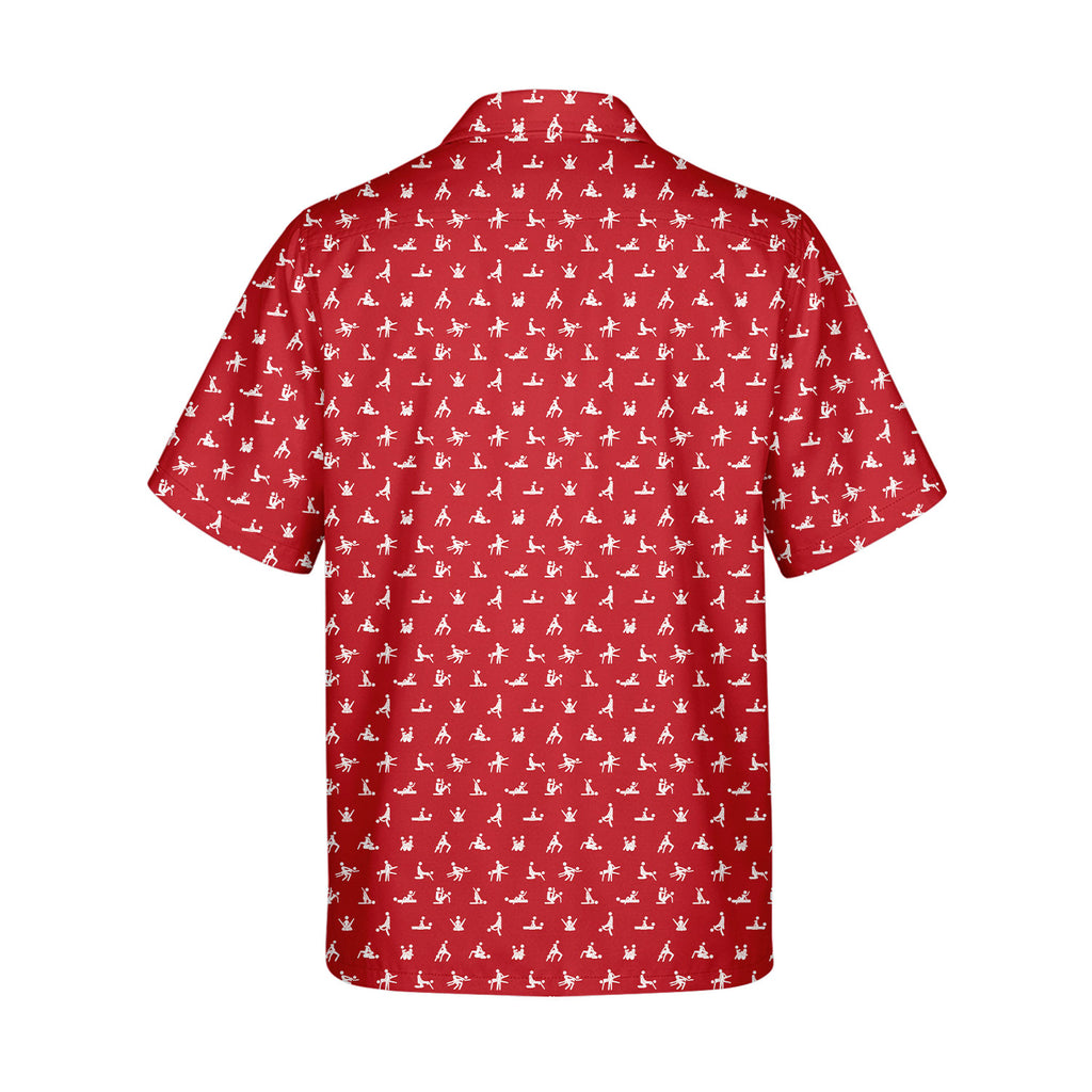 Stick Figure - Funny Golf Hawaiian Shirt