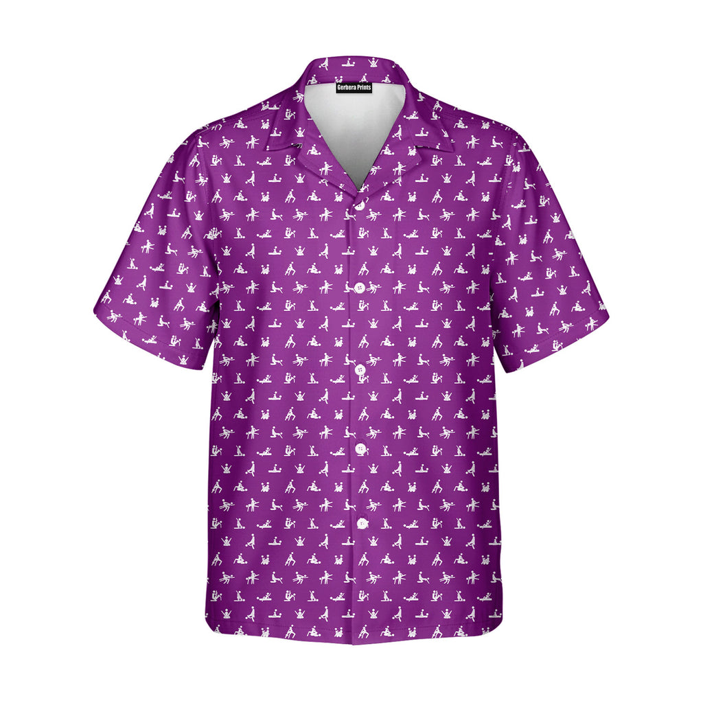 Stick Figure - Funny Golf Hawaiian Shirt