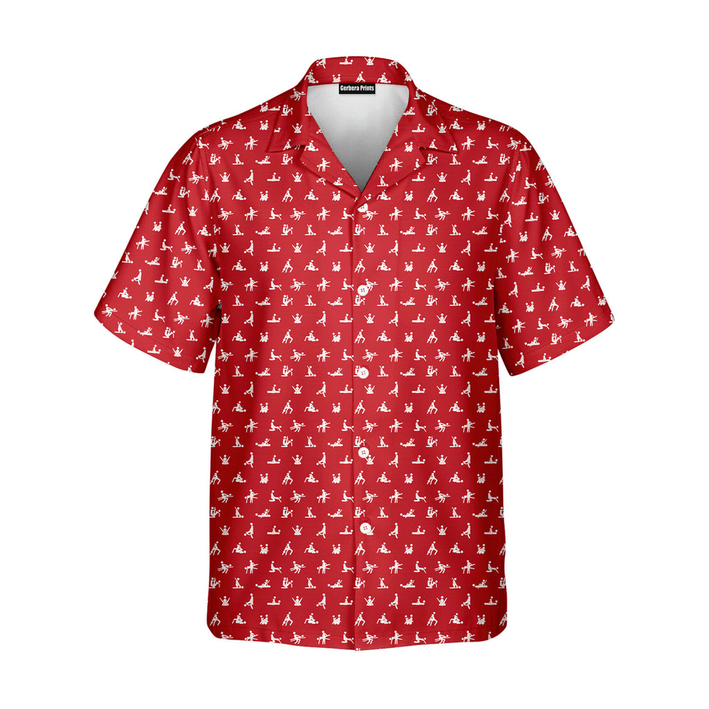 Stick Figure - Funny Golf Hawaiian Shirt
