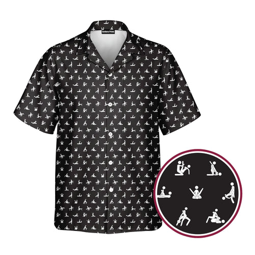 Stick Figure - Funny Golf Hawaiian Shirt-Hawaiian Shirt-Gerbera Prints