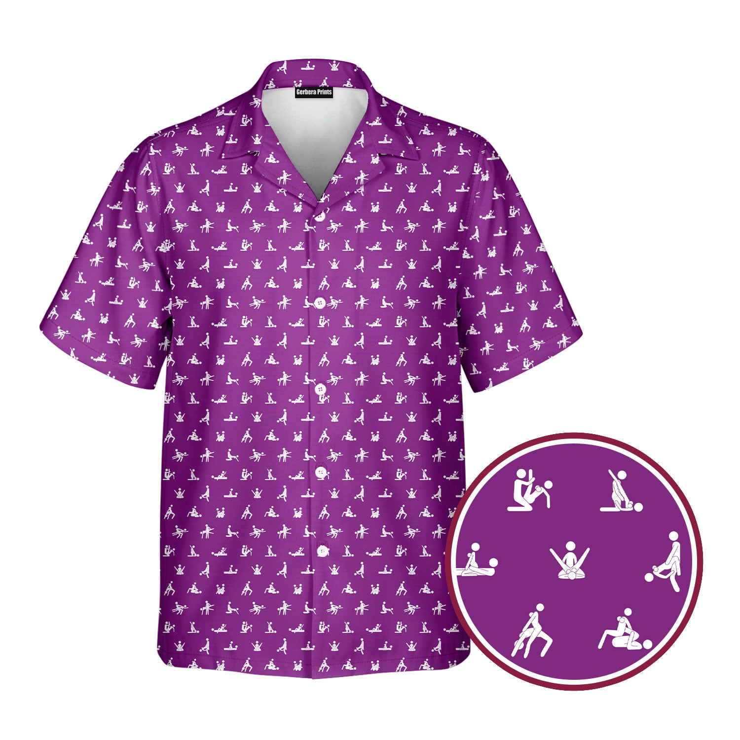 Stick Figure - Funny Golf Hawaiian Shirt