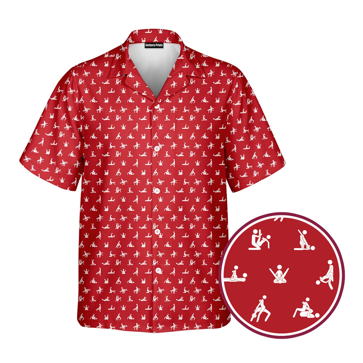Stick Figure - Funny Golf Hawaiian Shirt
