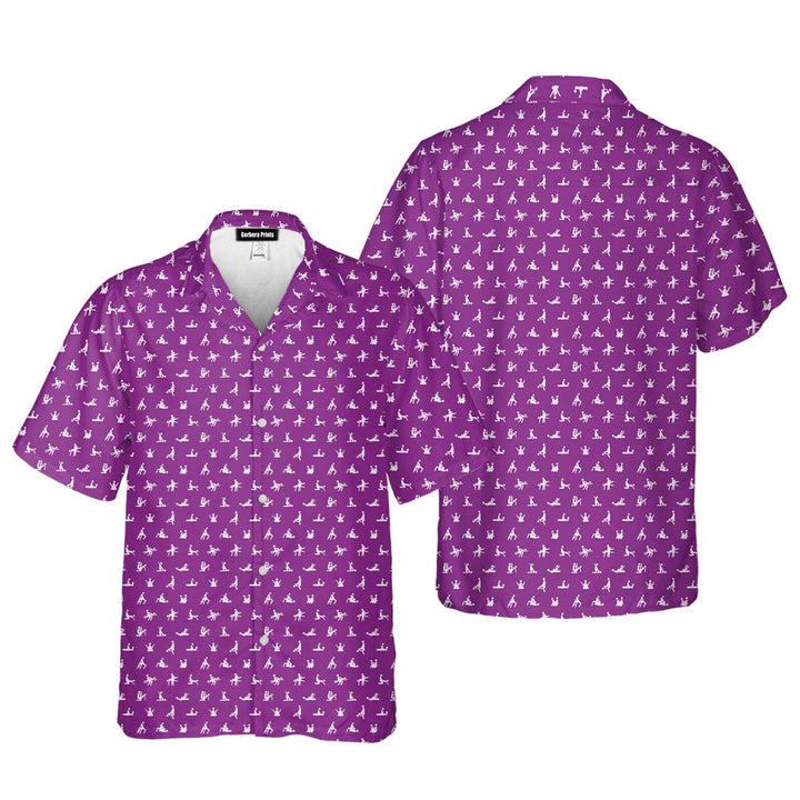 Stick Figure - Funny Golf Hawaiian Shirt 