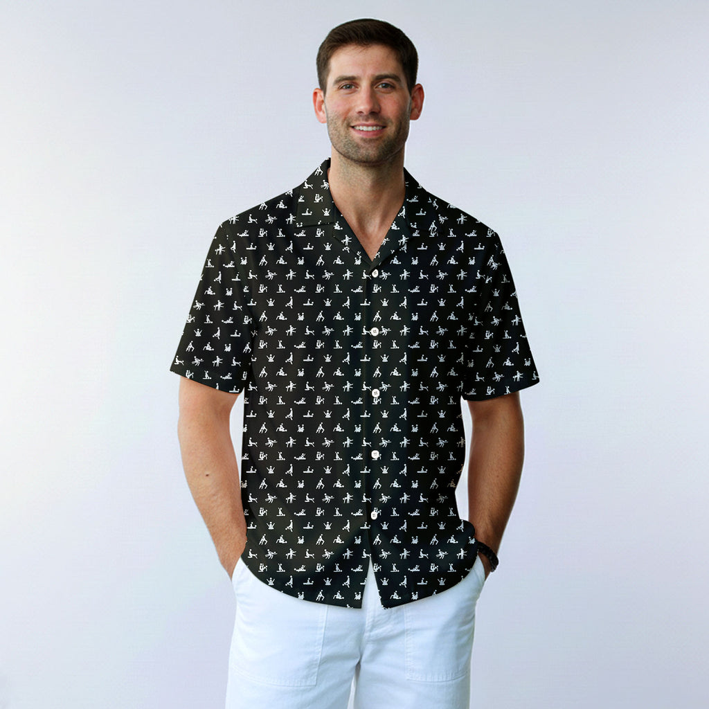 Stick Figure - Funny Golf Hawaiian Shirt