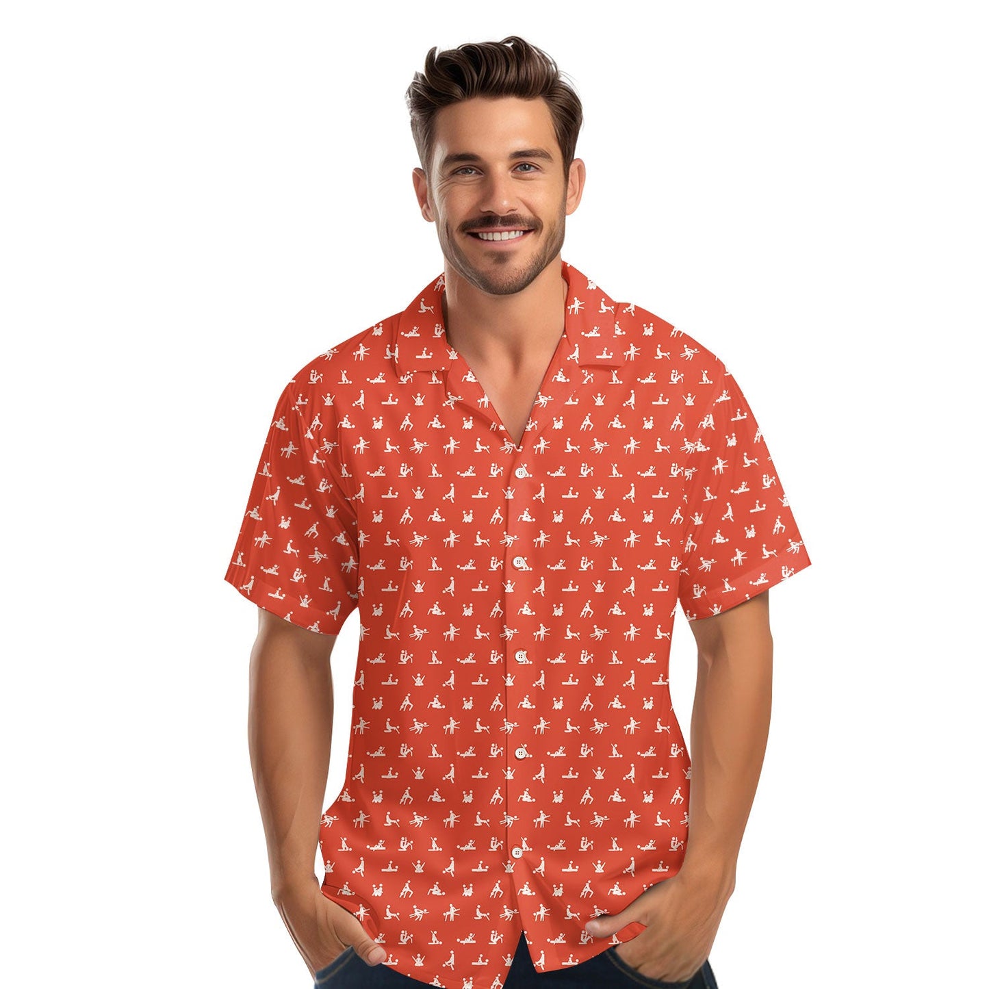 Stick Figure - Funny Golf Hawaiian Shirt 